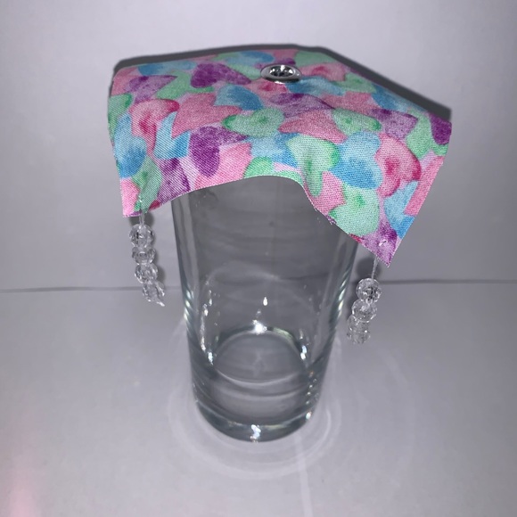 Loaded With Hearts Protective Drink Covers - Picture 3 of 3